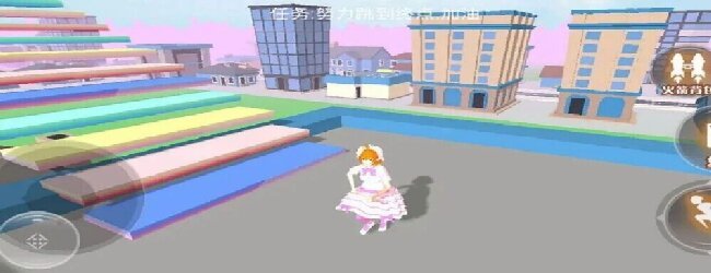 樱花少女逃离跑酷宣传图