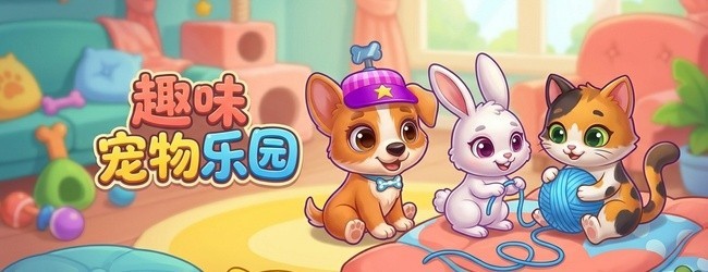 趣味宠物乐园宣传图