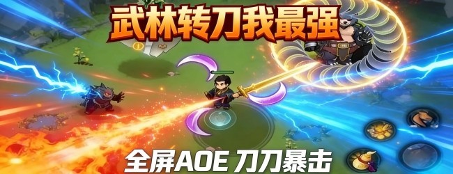 武林转刀我最强宣传图