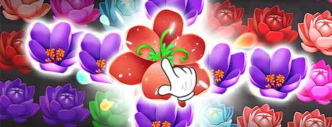 鲜花消除达人宣传图