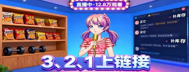 带货王模拟游戏宣传图
