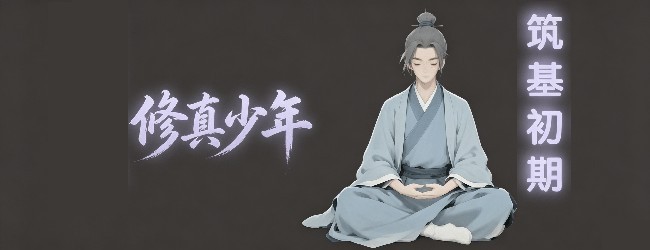 修真少年宣传图