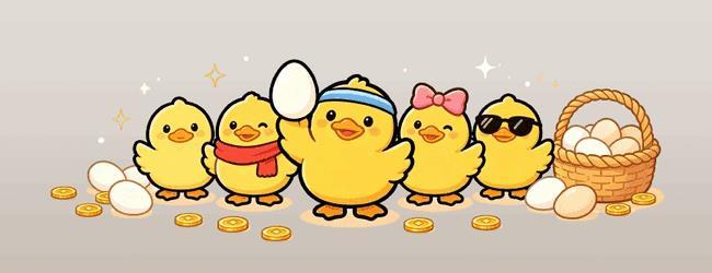 鸭鸭进化论宣传图