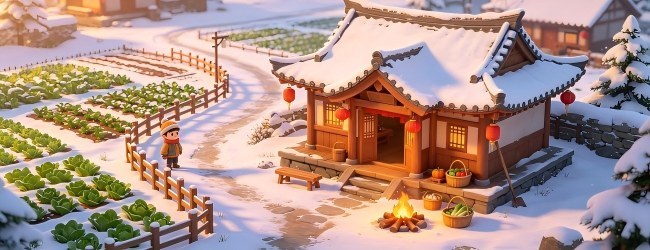 奶奶农家院宣传图