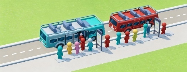 接乘客上车宣传图