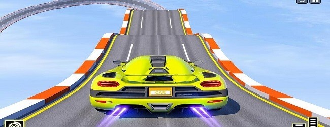 疯狂赛车模拟游戏宣传图