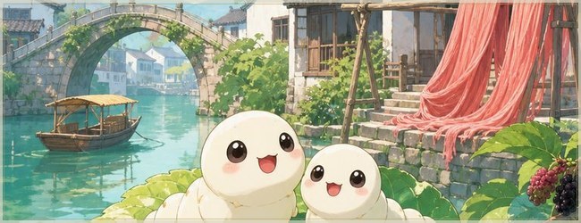 蚕桑记宣传图