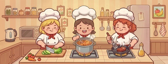 人气厨房宣传图