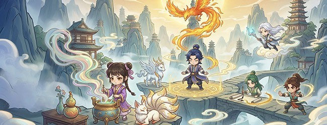 我的修仙家族宣传图