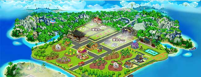 农场偷菜小镇宣传图