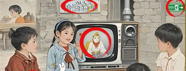 80怀旧找茬游戏宣传图