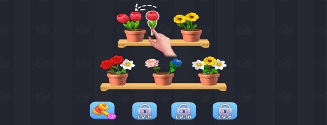 插花消除消消乐宣传图