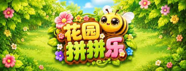 花园拼拼乐宣传图
