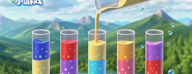 分类倒水小游戏宣传图