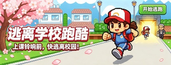 逃离学校跑酷宣传图