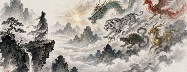 御兽修仙宣传图