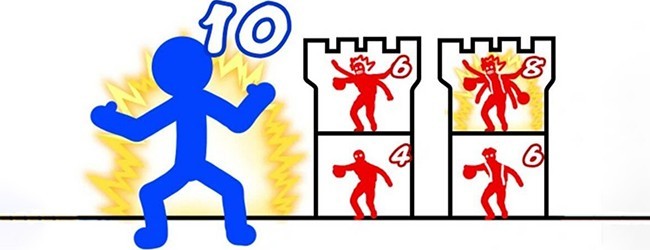爬塔做魔王游戏宣传图