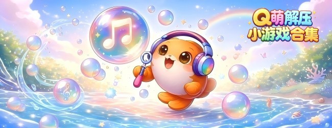 软萌解压治愈站宣传图
