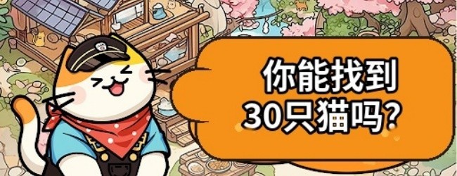 找猫猫找不停宣传图