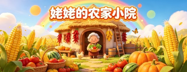 姥姥的农家小院宣传图