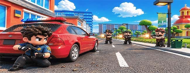 街巷追捕宣传图