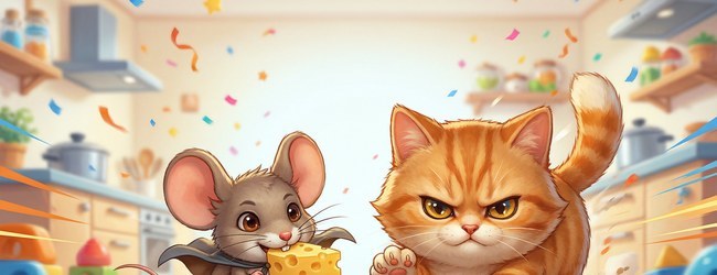 猫鼠乱斗宣传图