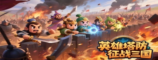英雄塔防征战三国宣传图
