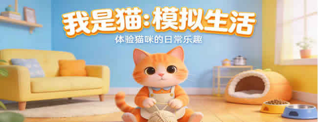 我的猫模拟生活宣传图