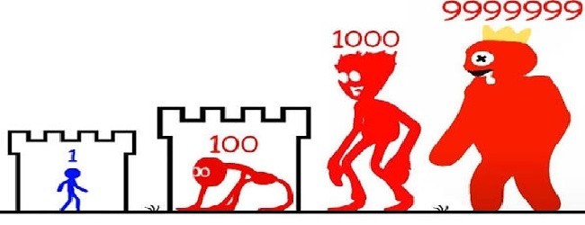 火柴人爬塔游戏宣传图