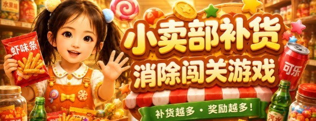 小卖部补货宣传图