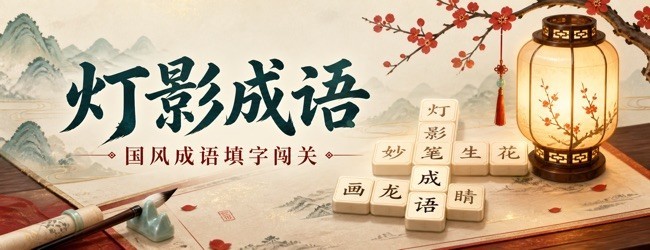 灯影成语宣传图