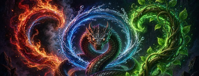 元素蛇域宣传图