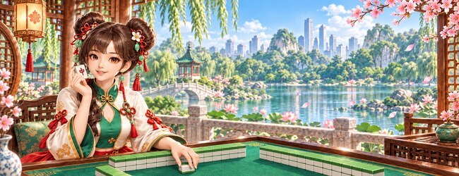 海城姐妹麻将宣传图