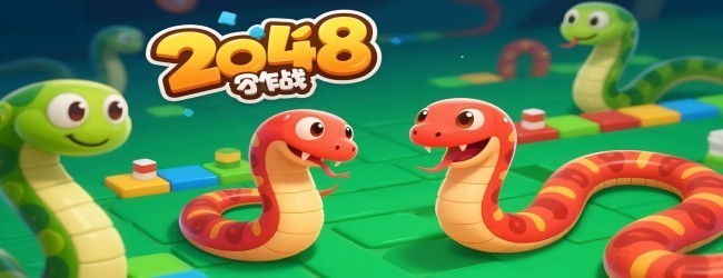 贪吃蛇数字方块宣传图