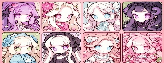 换装女生小游戏宣传图