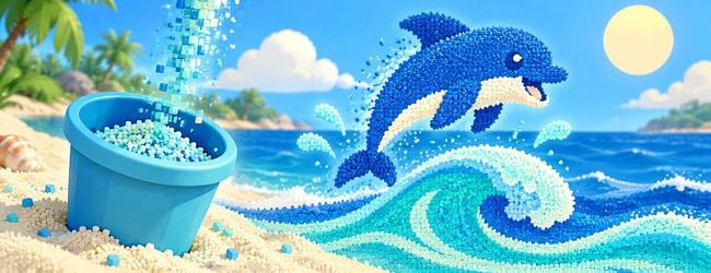 沙画消除闯关宣传图