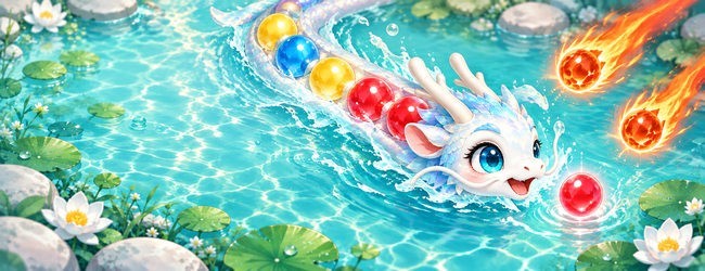 贪吃蛟龙消除战宣传图