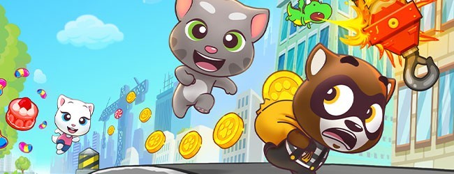 汤姆猫炫跑宣传图