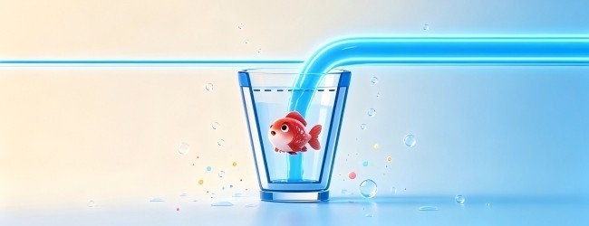 画线救救小鱼宣传图