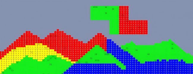 流沙俄罗斯方块益智消除宣传图