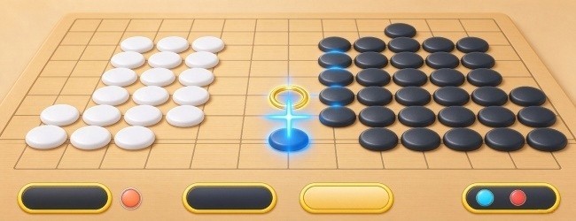 五子棋摸鱼宣传图