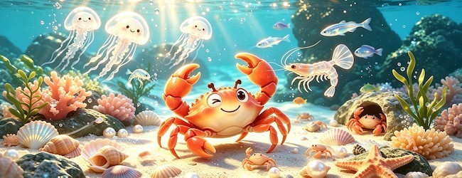 螃蟹别跑宣传图