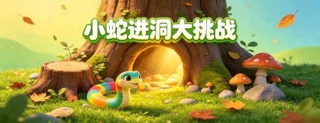小蛇进洞大挑战宣传图