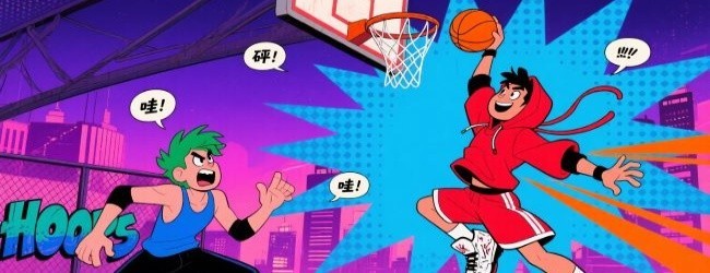 篮球高手宣传图