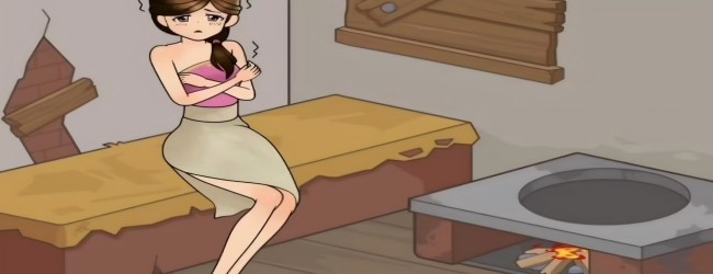 破屋取暖救救美女宣传图