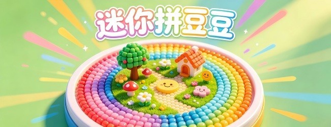 迷你拼豆豆宣传图