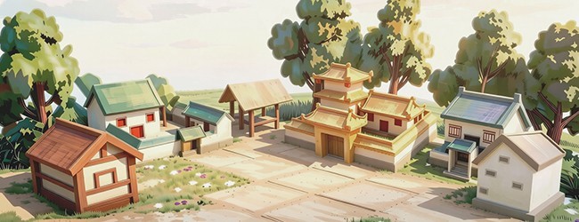 盖个院子2048宣传图