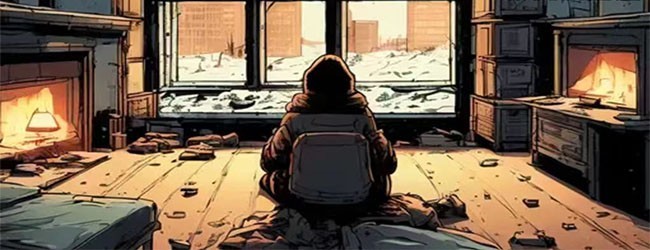我有一个末日安全屋宣传图