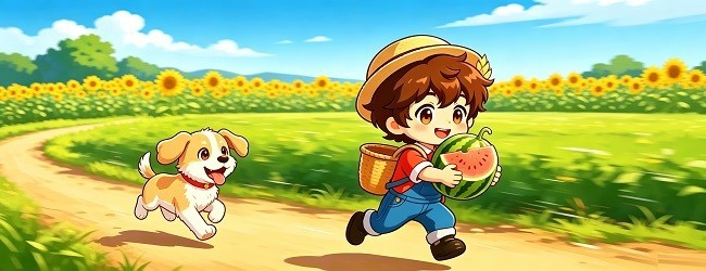 双人农场庄园建造宣传图