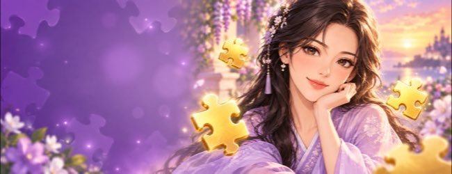 美女拼图宣传图